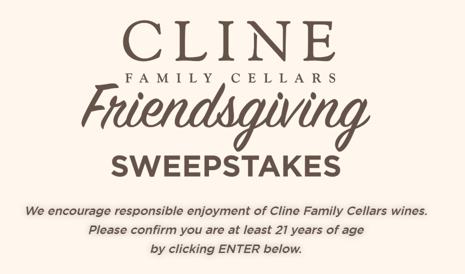 Cline Friendsgiving Sweepstakes 12/31/25