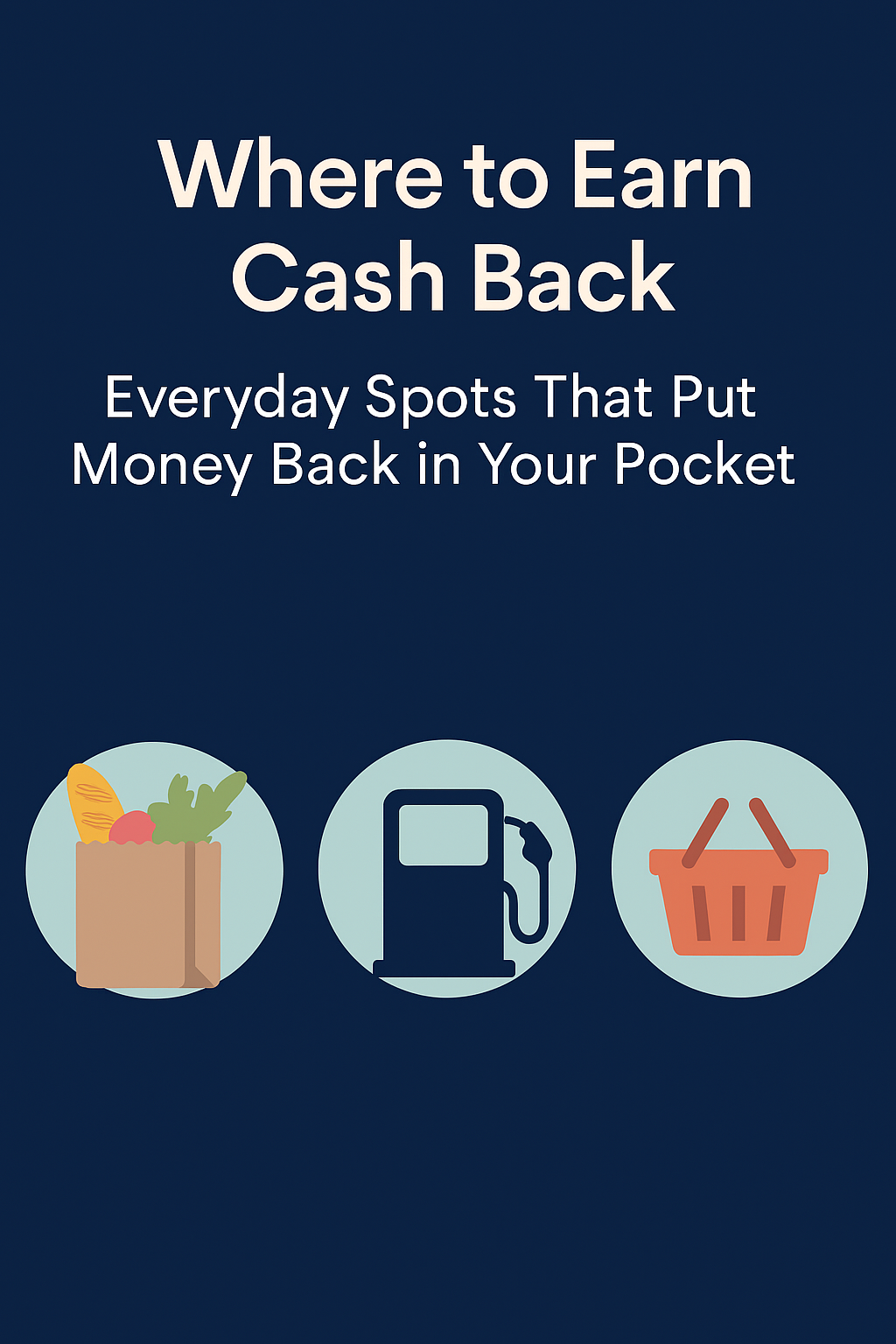 Where to Earn Cash Back for your Everyday Purchase