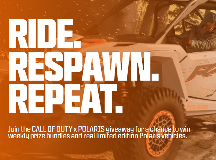 Polaris + Call Of Duty Season 01 Giveaway 1/1/26