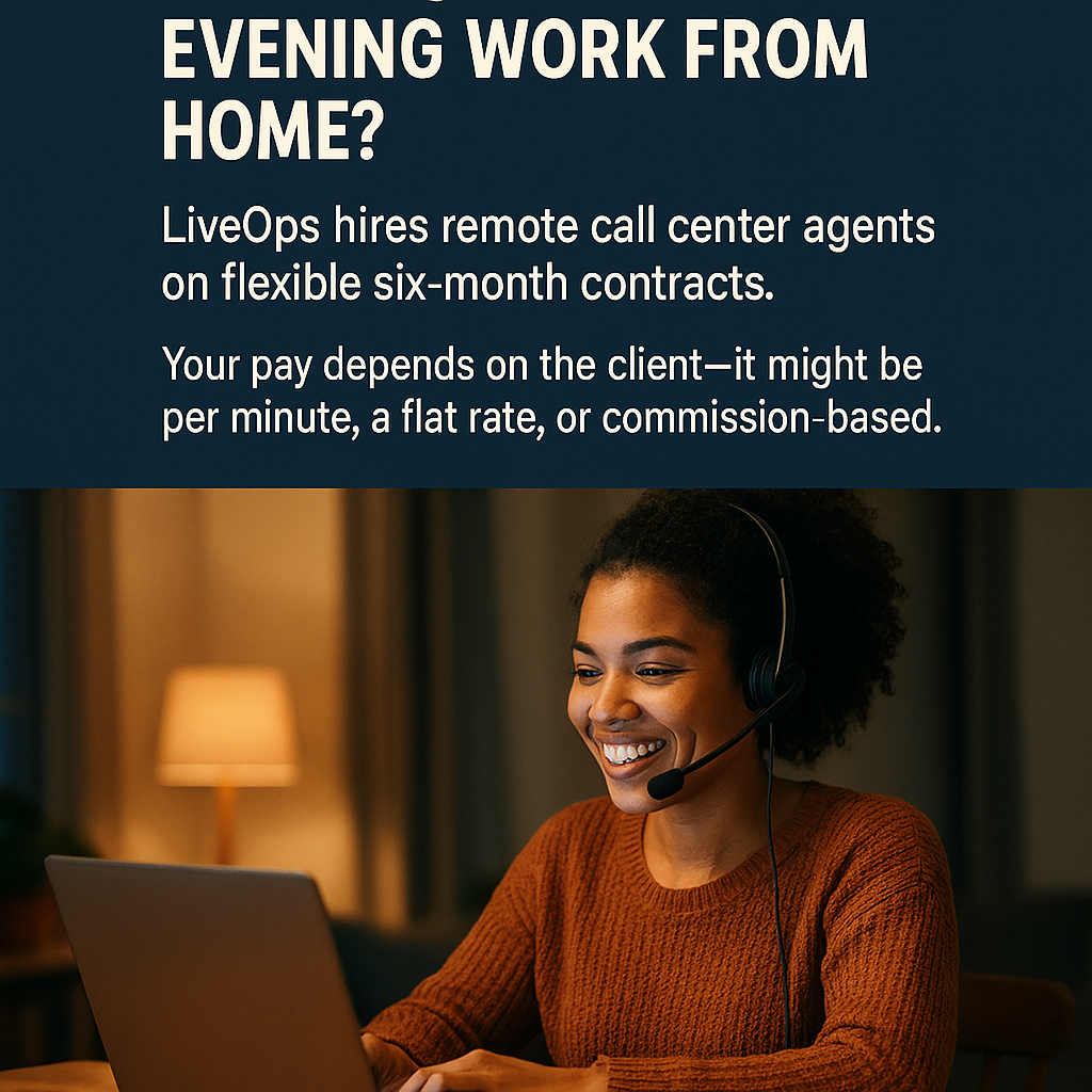 LiveOps: A Flexible Way to Earn on Your Schedule