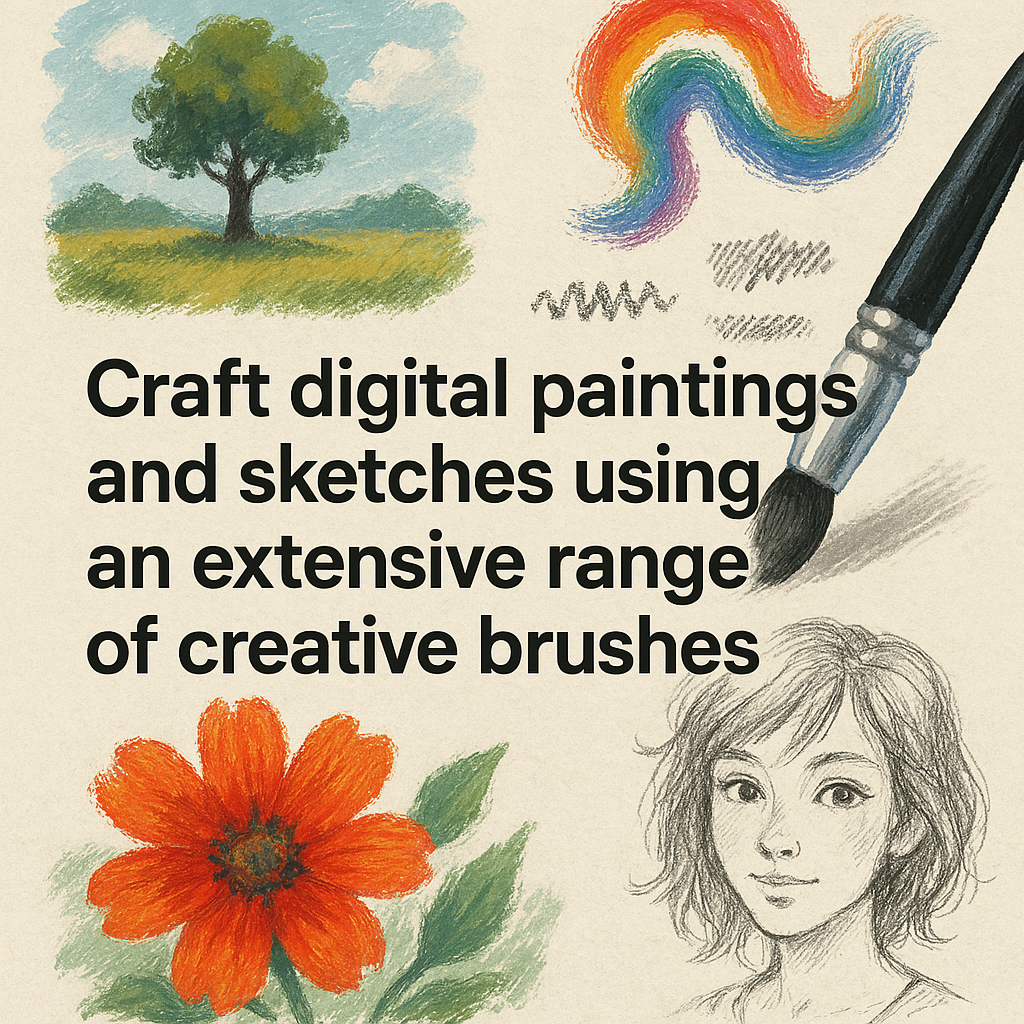 From Scribble to Masterpiece — Digitally