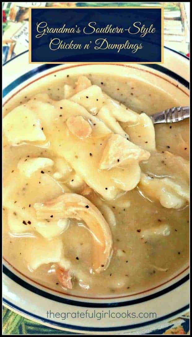  Southern-Style Chicken n’ Dumplings