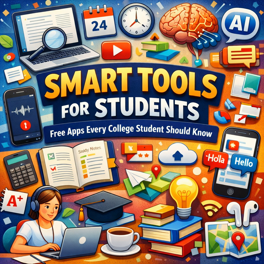 Smart Tools for Students – Free Apps Every College Student Should Know